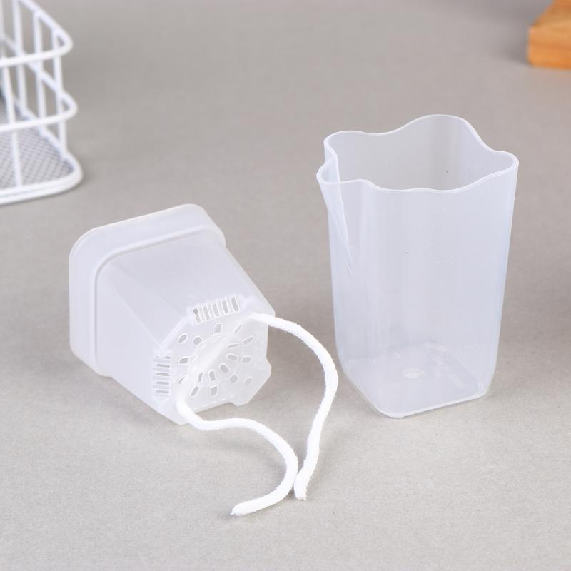 5Pcs Self Watering Plant Pots For Plants Double-Layer Flower Pots Planters With Drainage Hole Reservoir For Seedling Nursery Pot