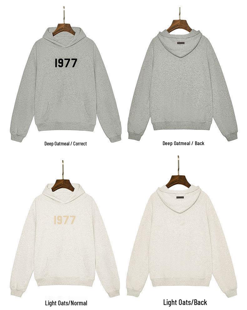 CrossFOG Essentials 1977 High Street Couple Hoodie for Men & Women