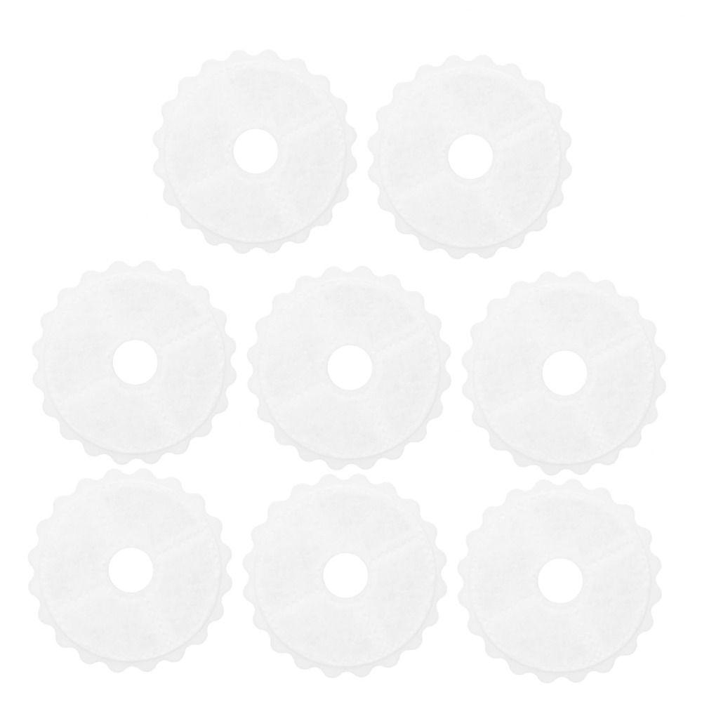 

8 Pcs White Universal Filter 3.54*3.54 Inch Pet Replacement Filters Family