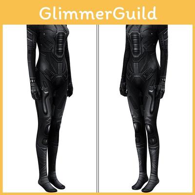 Duchessa delle Dune di Sabbia Tuta aderente in Lycra Bianca Versione Femminile Set Costume Cosplay Autunno 2023