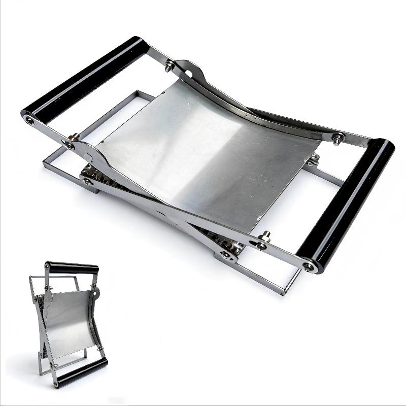 Batticarne Manuale Portatile Veloce Batticarne Acciaio Inossidabile Batticarne per Bistecche Utensili da Cucina Grigliata Formatore di Hamburger di Manzo