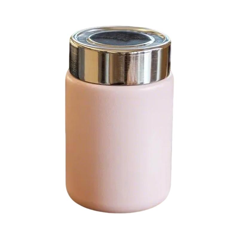 

Portable Pocket Vacuum Water Cup Stainless Steel Leak proof Drinkware Heat Resistant Mug Office Beverage Container