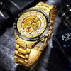 Top Brand New Fashion Business Mechanical Men's Watch Hollow Automatic Men's Mechanical Waterproof Watch