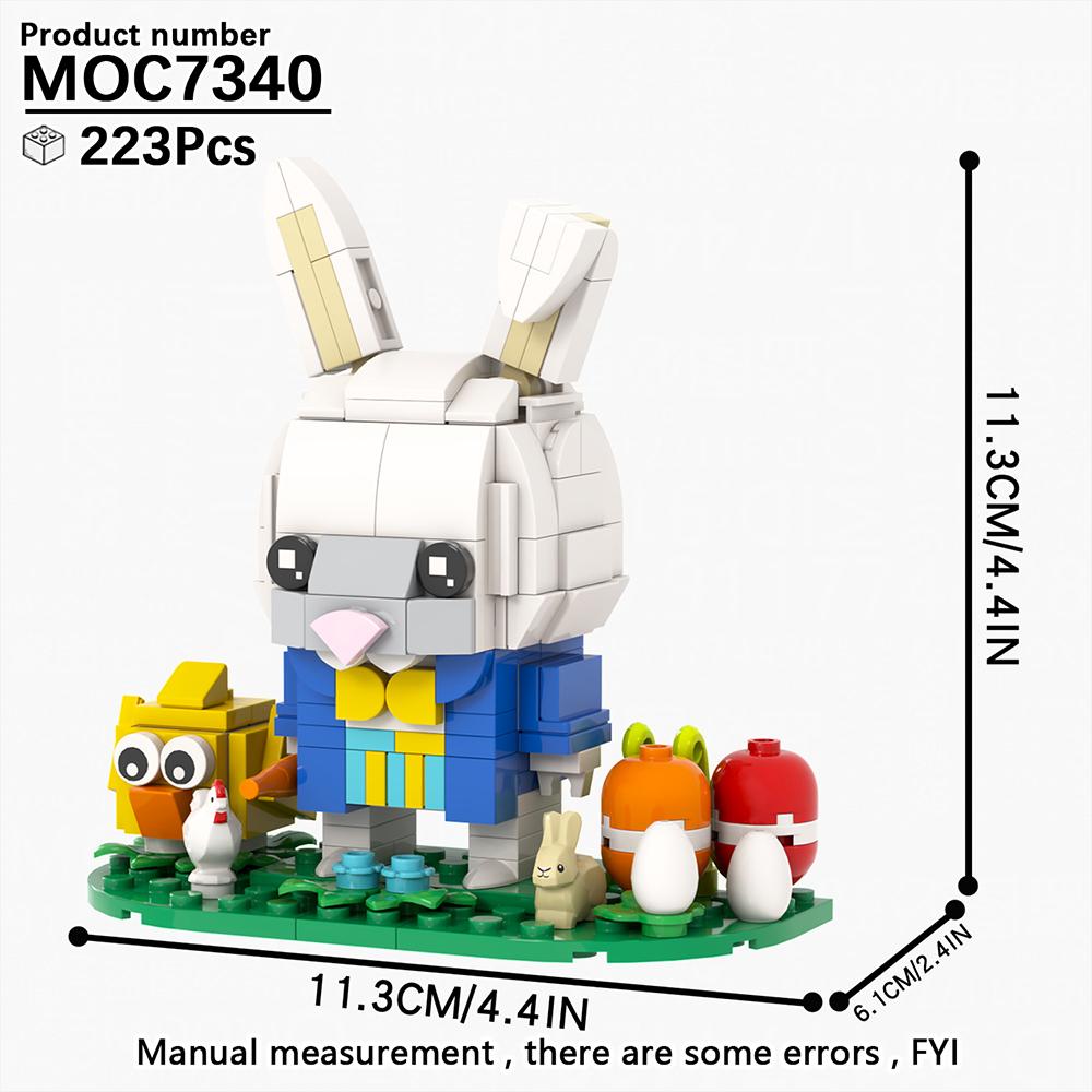 MOOXI Animal Series MOC Brick Panda Tiger Cat BrickHeaded Ser Model Adultes Building Block Kids Education Toys For Children Gift
