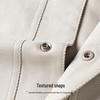 Hodo Men's Retro Patchwork Lapel Jacket