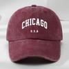 Trendy and Versatile Letter Print Men's Baseball Cap, Breathable, Sweat-absorbent, Quick-drying, Adjustable Casual Sports Sun Hat