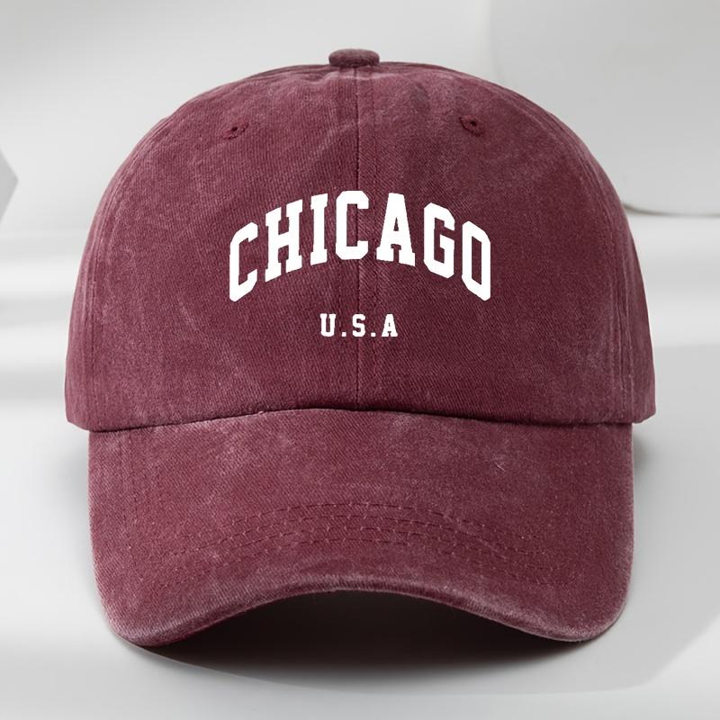 Trendy and Versatile Letter Print Men's Baseball Cap, Breathable, Sweat-absorbent, Quick-drying, Adjustable Casual Sports Sun Hat