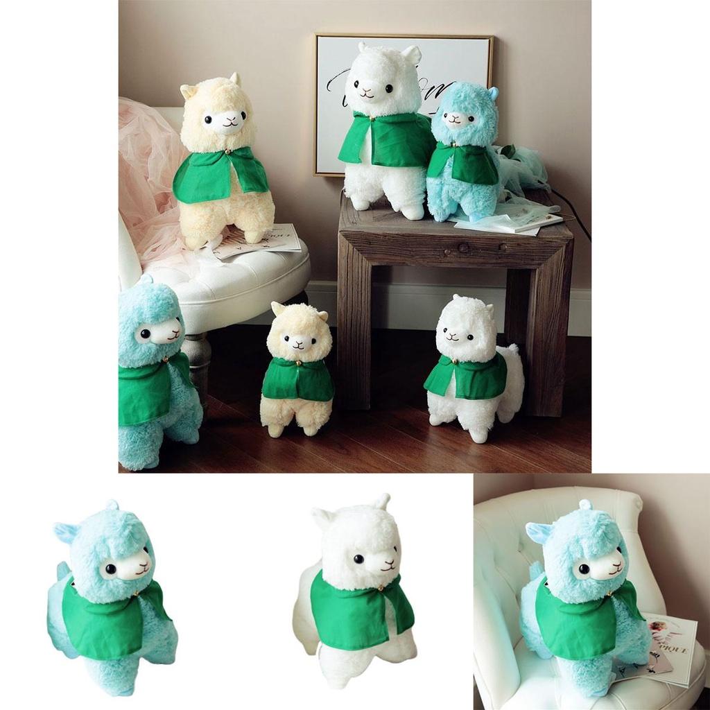 Large Plush Alpaca Toy In Cape Style Soft And Cute Stuffed Animal For Kids Vnba Brand