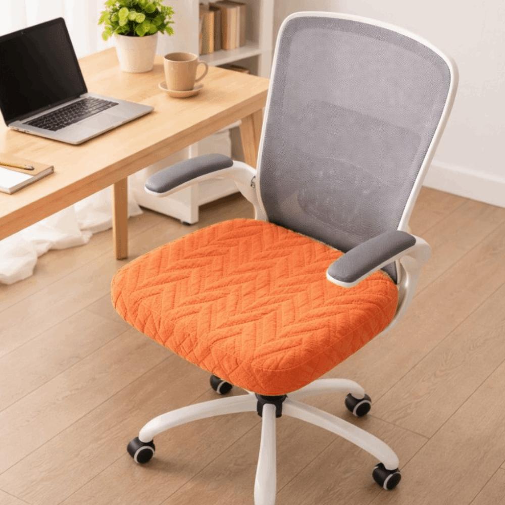 Thickened Computer Chair Seat Dust-proof Chair Seat Protector Office Seat Cover  Wedding Party