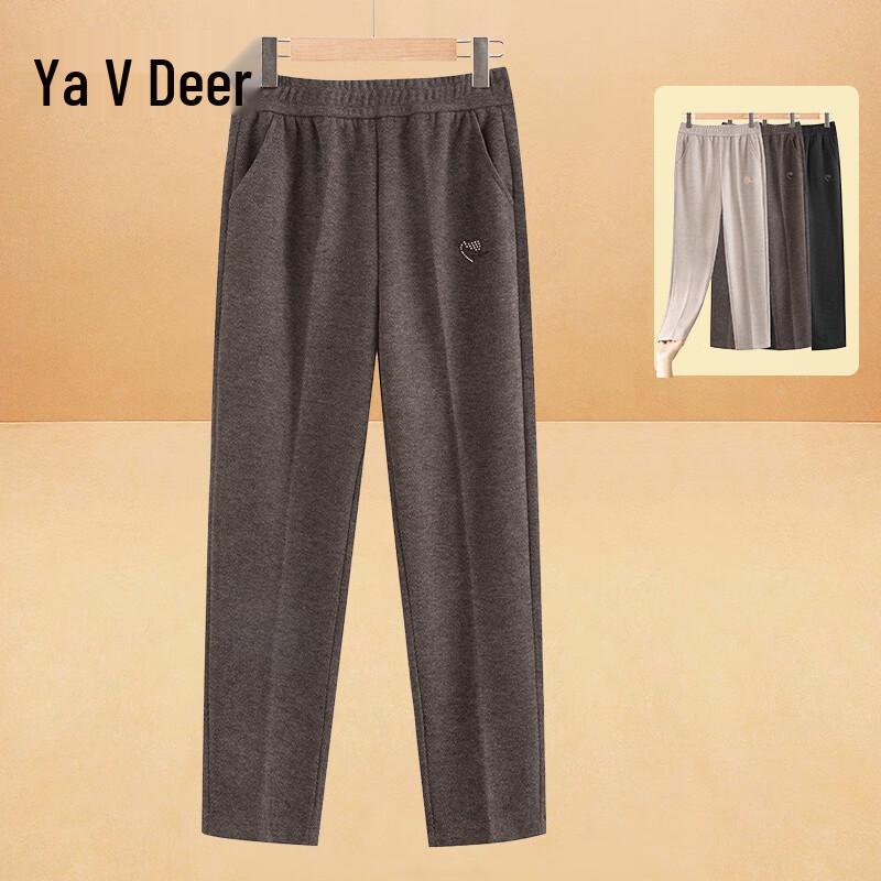 Yalu Women's Plus Size Straight-Leg Casual Pants