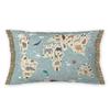 Coussin Rectangulaire Essentiel - Map - Bleu
