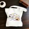Love and Deepspace Cartoon Teacup Character Canvas Bag Rafayel Zayne Xavier 30x35/35x40CM Anime Cosplay Shoulder Bag Fans Gift