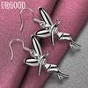 925 Sterling Silver Fashion Earrings Wedding Jewelry