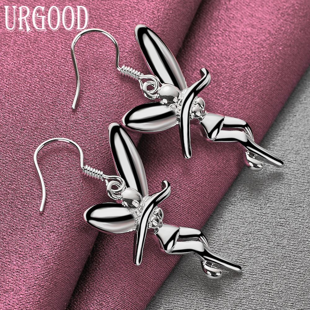 925 Sterling Silver Fashion Earrings Wedding Jewelry