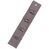 Small Travel Jewelry Organizer Case Compact Travel Jewelry Roll Bag for Rings Earrings Necklaces Gifts for Girl Women