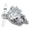 Motorcycle Horn Cover for 1992 and Up Harley-Davidson with Side Mount All V-rod's Chrome