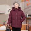 Xiaofu Damen Kapuzen-Wintermantel mit Wattierung