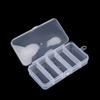 Transparent 5 Compartments Fishing Tackle Box Storage Case Fly Fishing Lure Spoon Hook Bait Case Boxes Fishing Accessories Tools
