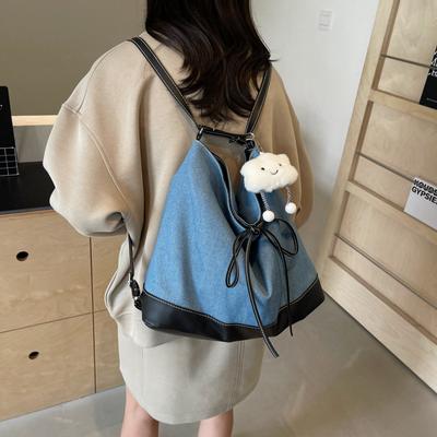 Bag Women's 2025 New Trendy Simple Tote Bag Korean Niche French Underarm Large Capacity Portable Shoulder Bag