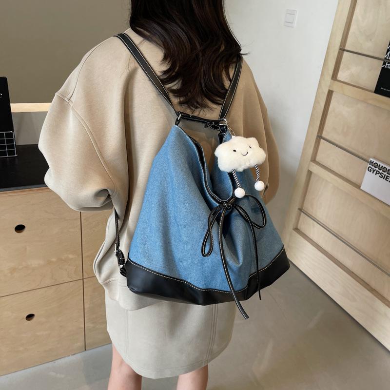 Bag Women's 2025 New Trendy Simple Tote Bag Korean Niche French Underarm Large Capacity Portable Shoulder Bag