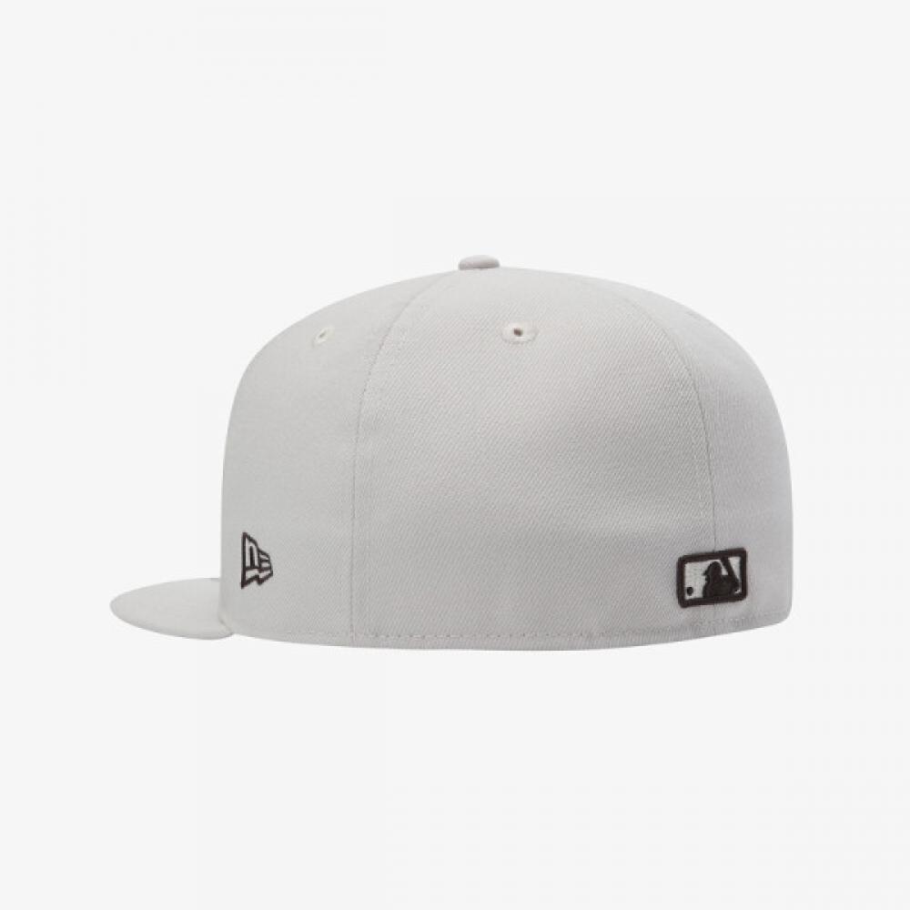New Era La Dodgers Outline Fitted Cap Stone