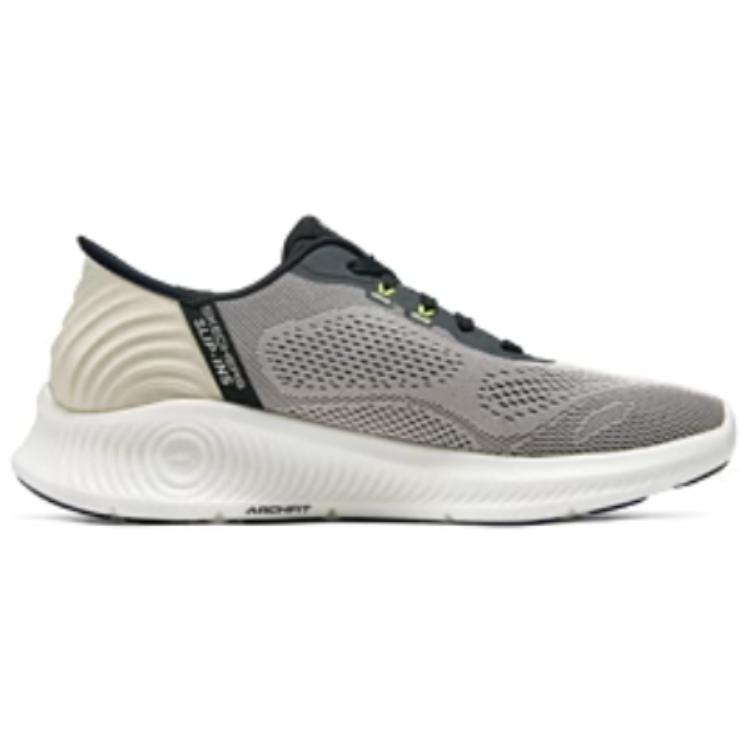 Skechers Go Walk Soft Comfortable Low Top Casual Shoes Men Sneaker Gray 216314-SAND