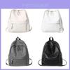 Large Capacity Korean Style Student Backpack For Girls In High School College With Minimalist Design And Solid Color