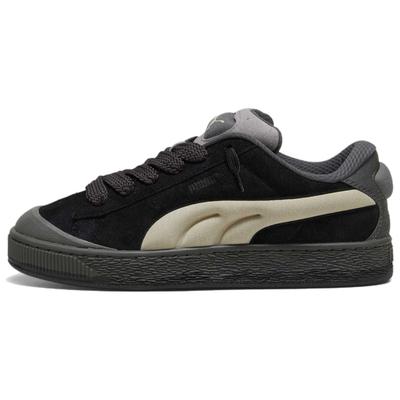 Baskets Style de Vie Basses Unisexes Daim XL Crush Gris Ombre 399099-02