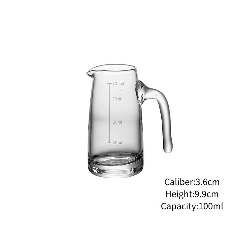 

Glass White Wine Cup,Wine Decanter With Cups Set,Seven-character Handle Wine Pot,Sake Cup And Small Wine Glass Sets,Kitchen Tool 10-300ml