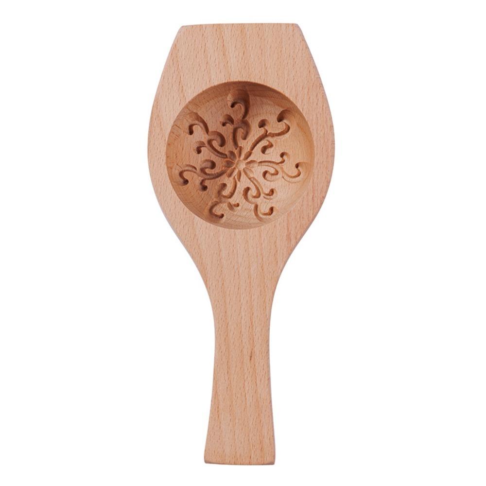 Solid Wood Steamed Bread Mold Deepening Version Kitchen Accessories Steamed Stuffed Bun Tool Natural Wood Color