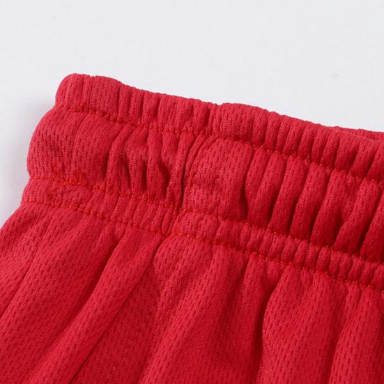 2ks/sada Pánská sportovní sada Tričko s kulatým výstřihem a krátkým rukávem Šortky s elastickým pasem a nastavitelnou stahovací šňůrkou Ležérní outfit