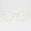 SBKA Liu-C03 Gold Rim Glasses Frame (Blue Light Blocking)