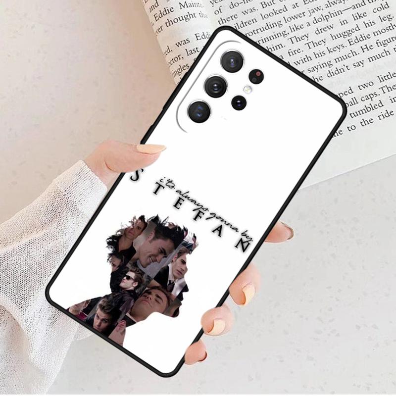 Coque de téléphone série TV Vampire Diaries Pour Samsung Galaxy S25 S23 S30 S8 S21 S20 FE S24 S22 Note 10 20 Plus lite Ultra