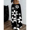 2026 Women's New Wide Leg Pants, Elastic Waist Pants, Casual Loose Summer Beach Pants