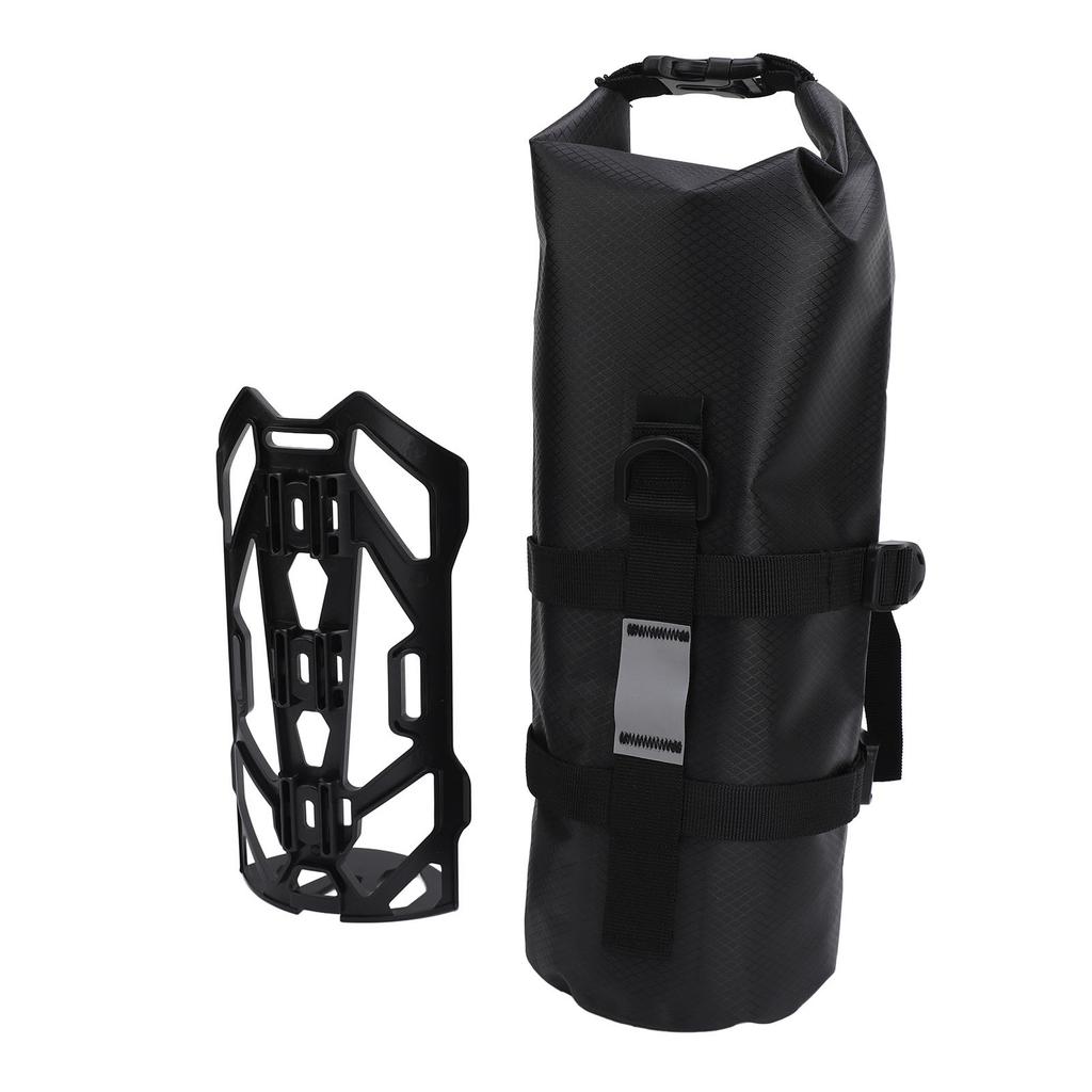 Bicycle Front Fork Bag Multipurpose Waterproof Reflective Stripe Lightweight Bike Front Insert Bag