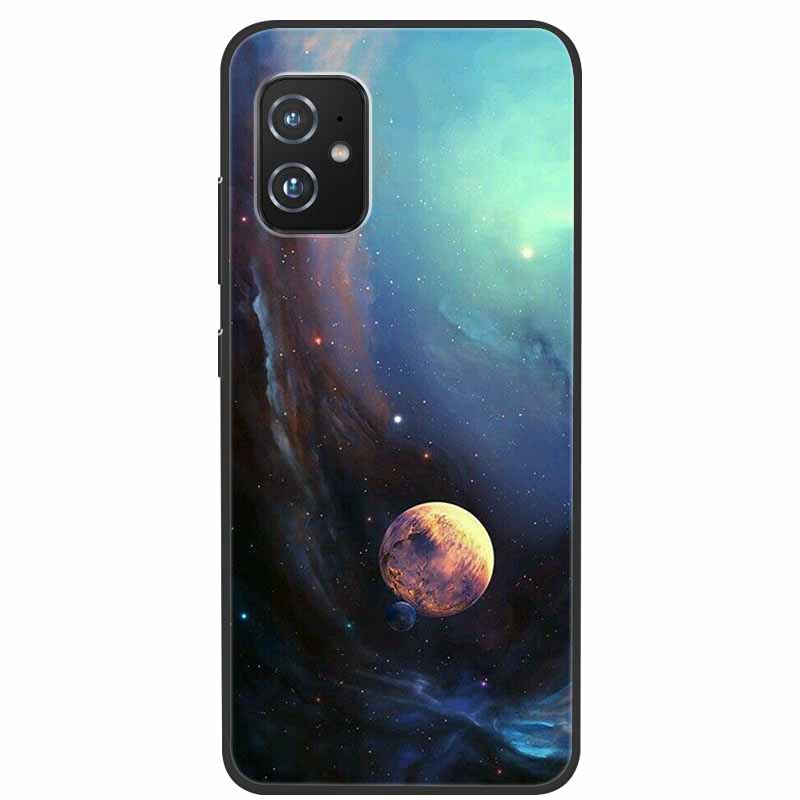 For Asus Zenfone 8 ZS590KS Cases 5.9 " Marble Soft TPU Silicone Phone Covers For Asus Zenfone8 ZS590KS Back Cases Fundas Coques