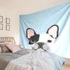 French Bulldog Tapestry, Unique Design Tapestry, Wall Decor for Bedroom,Livingroom, Playroom,Heartwarming Fan Holiday Gifts