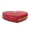 LOEWE Anagram logo heart Wallet Coin Compartment coin purse Leather Red