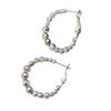 Fashion Circle Earrings Female Niche Light Luxury Simple Temperament Senior Sense Earrings Trendy Gift Elegant Lady's Accessories Classic Jewelry
