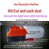 6" Dustproof Vacuum Grinding Cover for Concrete and Stone with Diamond Wheel Dust Collection