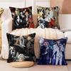 Anime B-Bungo Stray Dogs Cushion Cover Car Throw Pillow Case For Sofa Car Christmas Gift 40x40cm 45x45cm