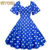 Fashion Summer Spring Short Sleeve V-Neck Casual Dresses