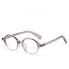 Tr90 Oval Eyewear Frame With Blue Light Blocking For Stylish Office Wear