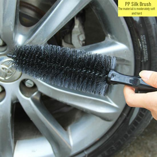 

Soft Bristle Car Wheel and Tire Cleaning Brush