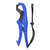 Fishing Gripper Gear Tool ABS Grip Tackle Holder Fish Clamp with Adjustable Rope (Blue, S)