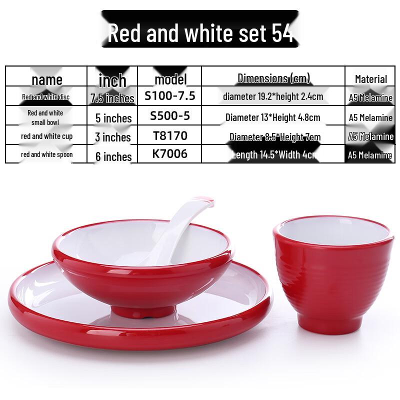 Melamine Tableware Set