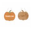 Halloween Pumpkin Wooden Door Sign Hanging Wall Decor Party Supplies