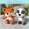 Tier Plüschfuchs Kuscheltier Mit PP-Baumwollfüllung Für Geburtstage Und Geschenke