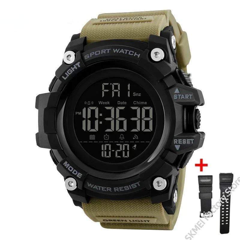 1384 Military Digital Mens Wristwatches Waterproof Sport Electronic Watch for Men Shockproof Clock 1358 Reloj Masculino