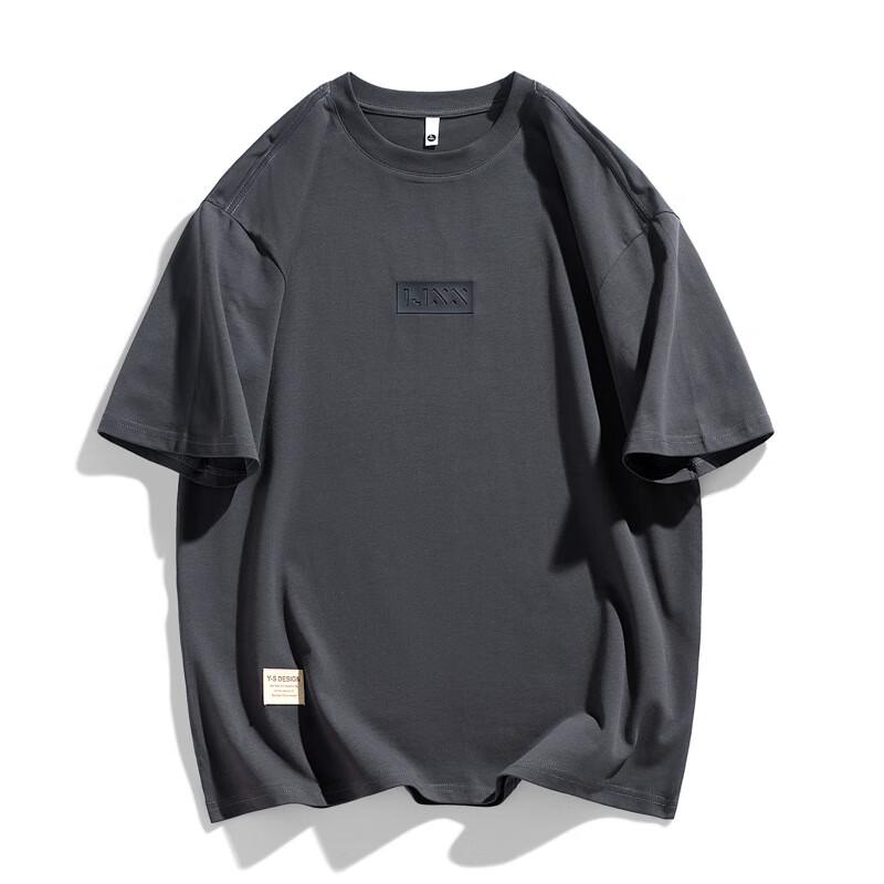 

JIAOXIU Men s Solid Color Half Sleeve T-Shirt M